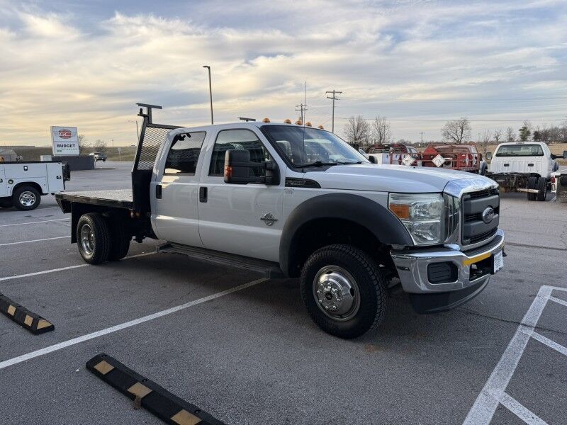 2014 Ford Super Crew F-450 4x4 Diesel Flatbed XLT Collinsville OK