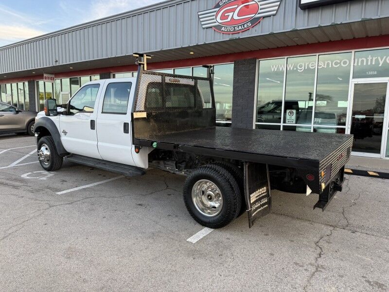 2014 Ford Super Crew F-450 4x4 Diesel Flatbed XLT Collinsville OK