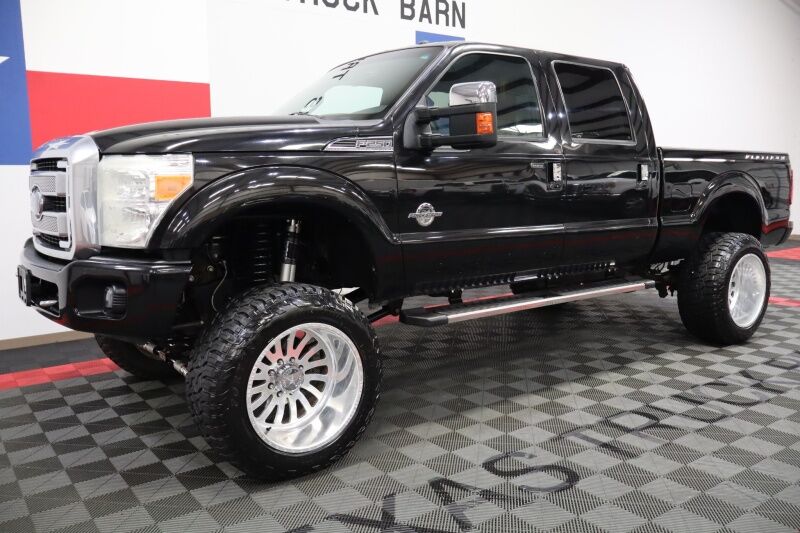 2014 Ford Super Duty F-250 Platinum BDS Lift FOX 22in American Force Sinister 37in Tires