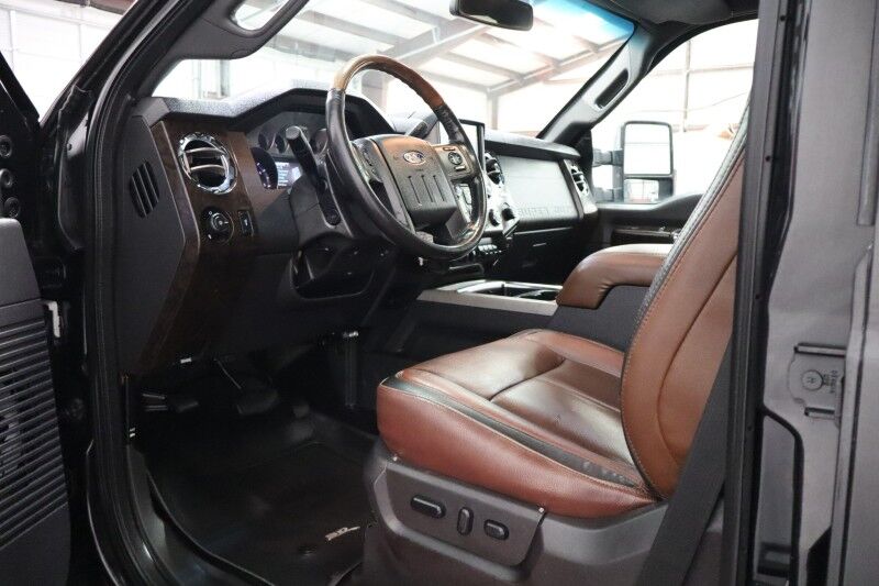 2014 Ford Super Duty F-250 Platinum BDS Lift FOX 22in American Force Sinister 37in Tires Arlington TX