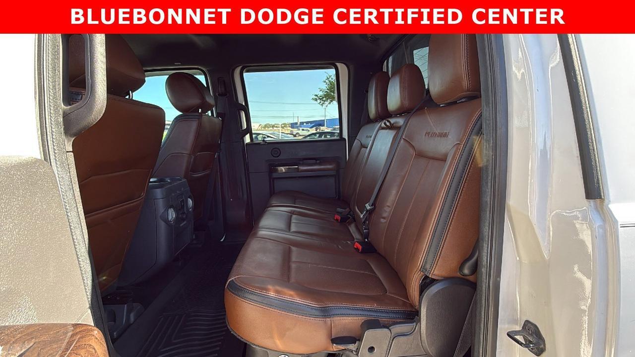 2014 Ford Super Duty F-350 SRW Platinum New Braunfels TX