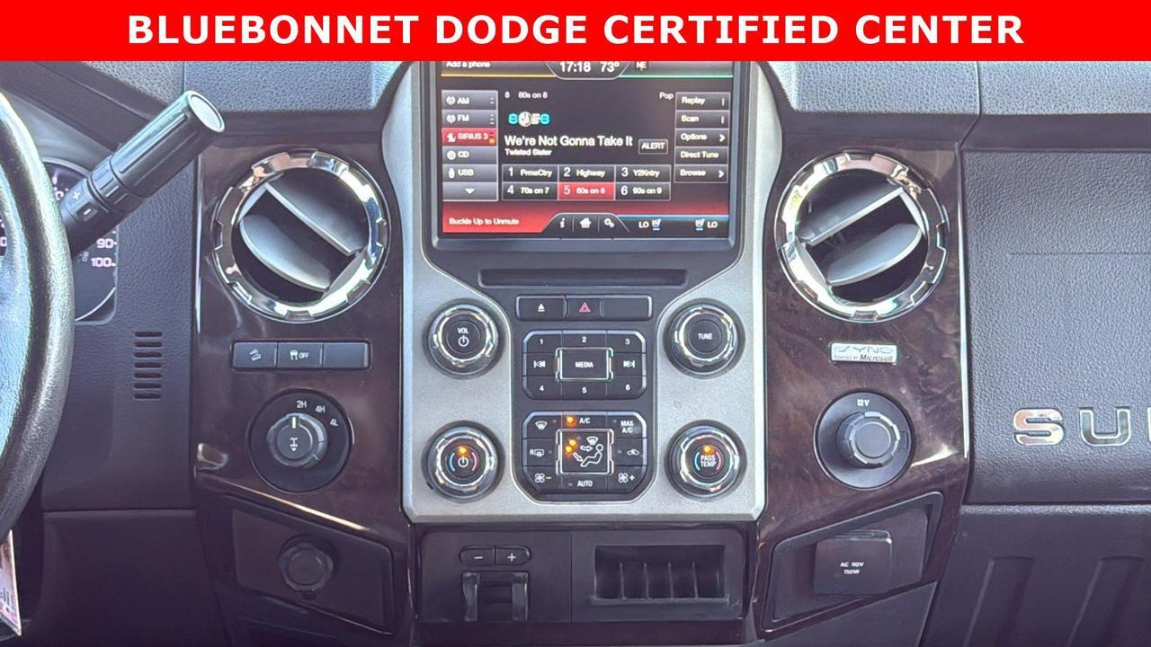 2014 Ford Super Duty F-350 SRW Platinum New Braunfels TX