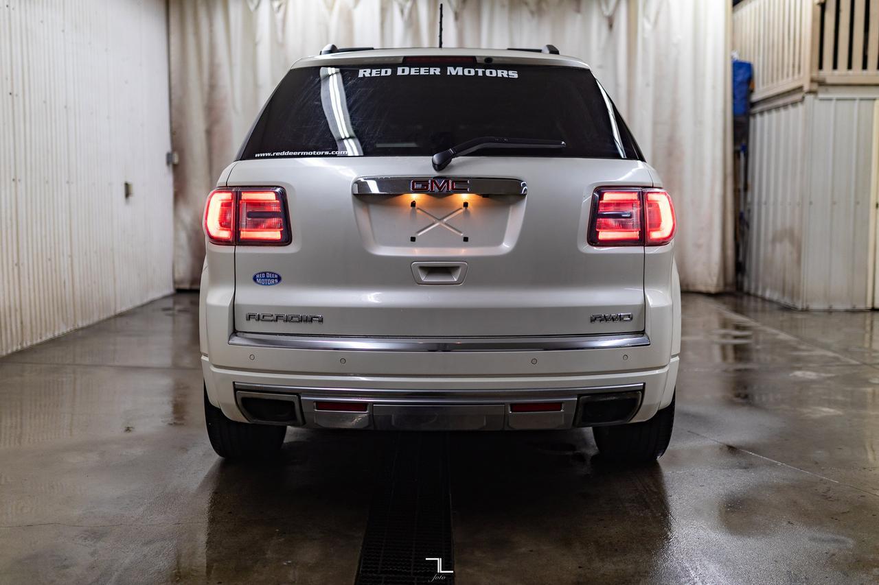 2014 GMC Acadia AWD Denali Leather Roof Nav DVD Red Deer AB