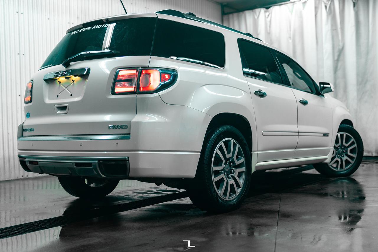 2014 GMC Acadia AWD Denali Leather Roof Nav DVD Red Deer AB