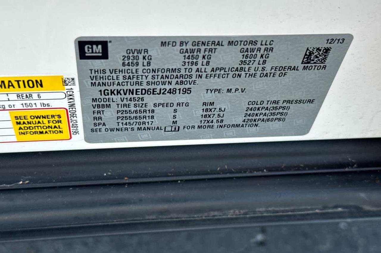 2014 GMC Acadia SLE Roseville CA