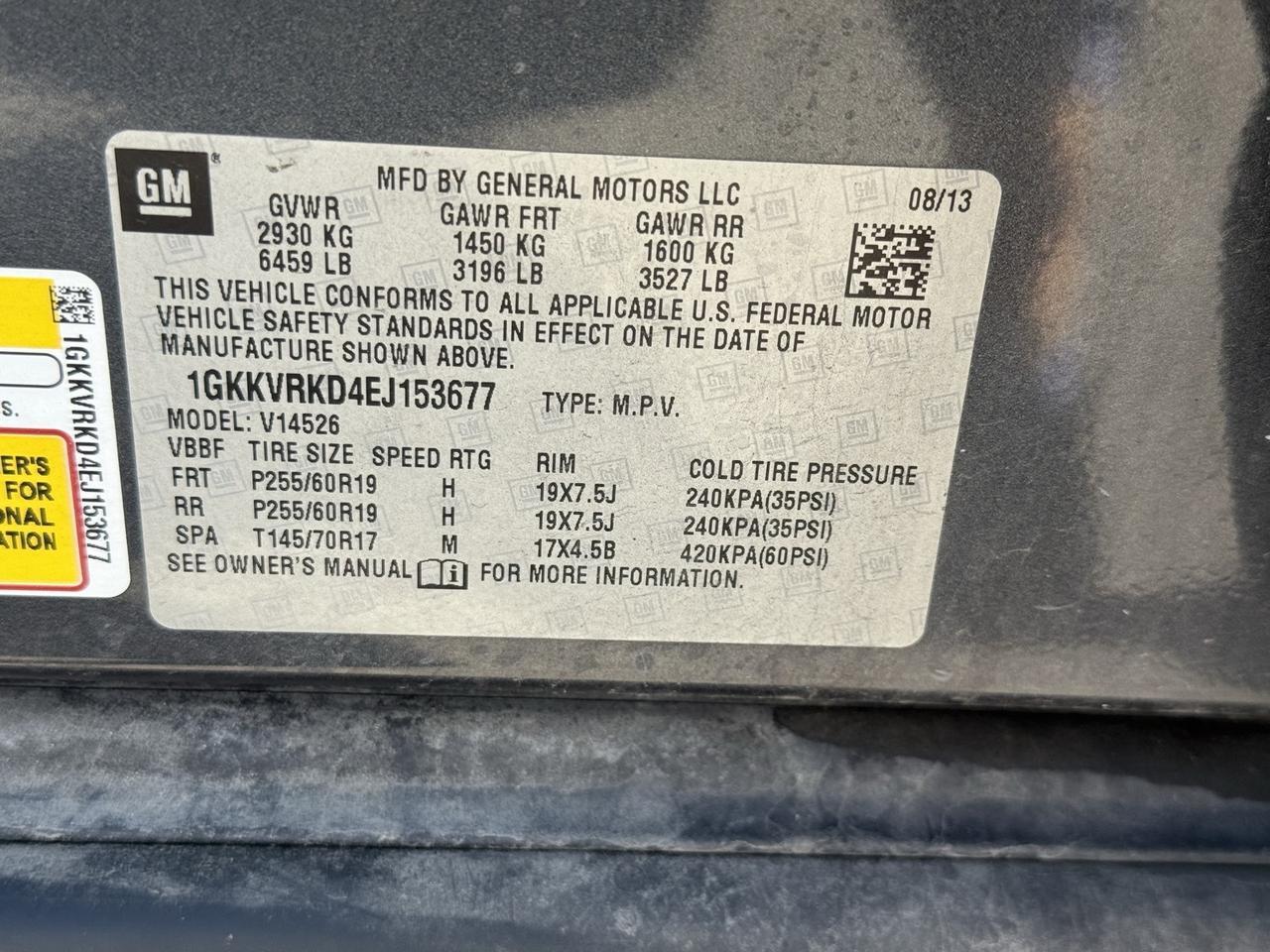 2014 GMC Acadia SLT-1 Crestwood KY