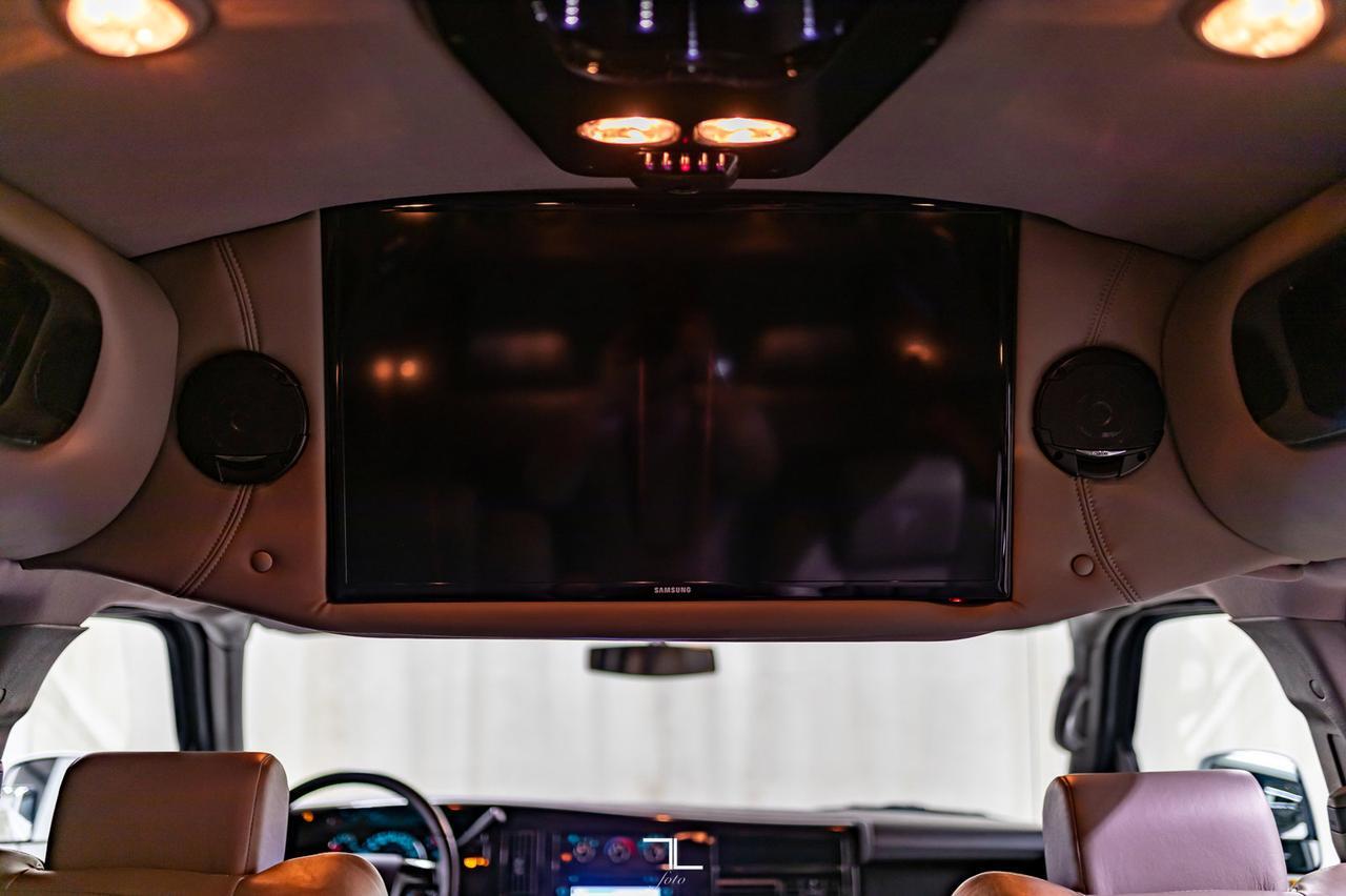 2014 GMC Savana 1500 AWD Explorer Conversion Van Leather Roof TV Red Deer AB