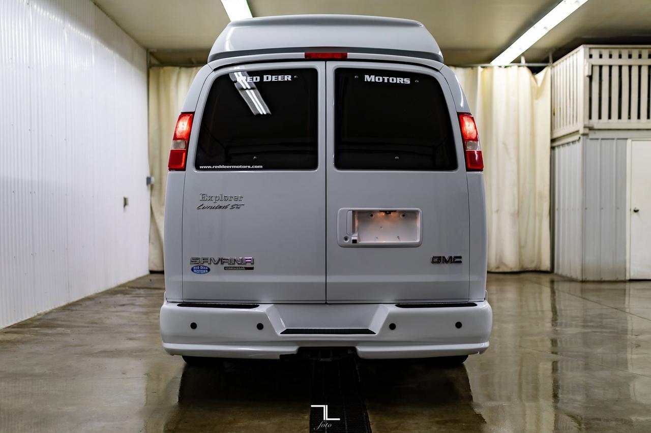 2014 GMC Savana 1500 AWD Explorer Conversion Van Leather Roof TV Red Deer AB