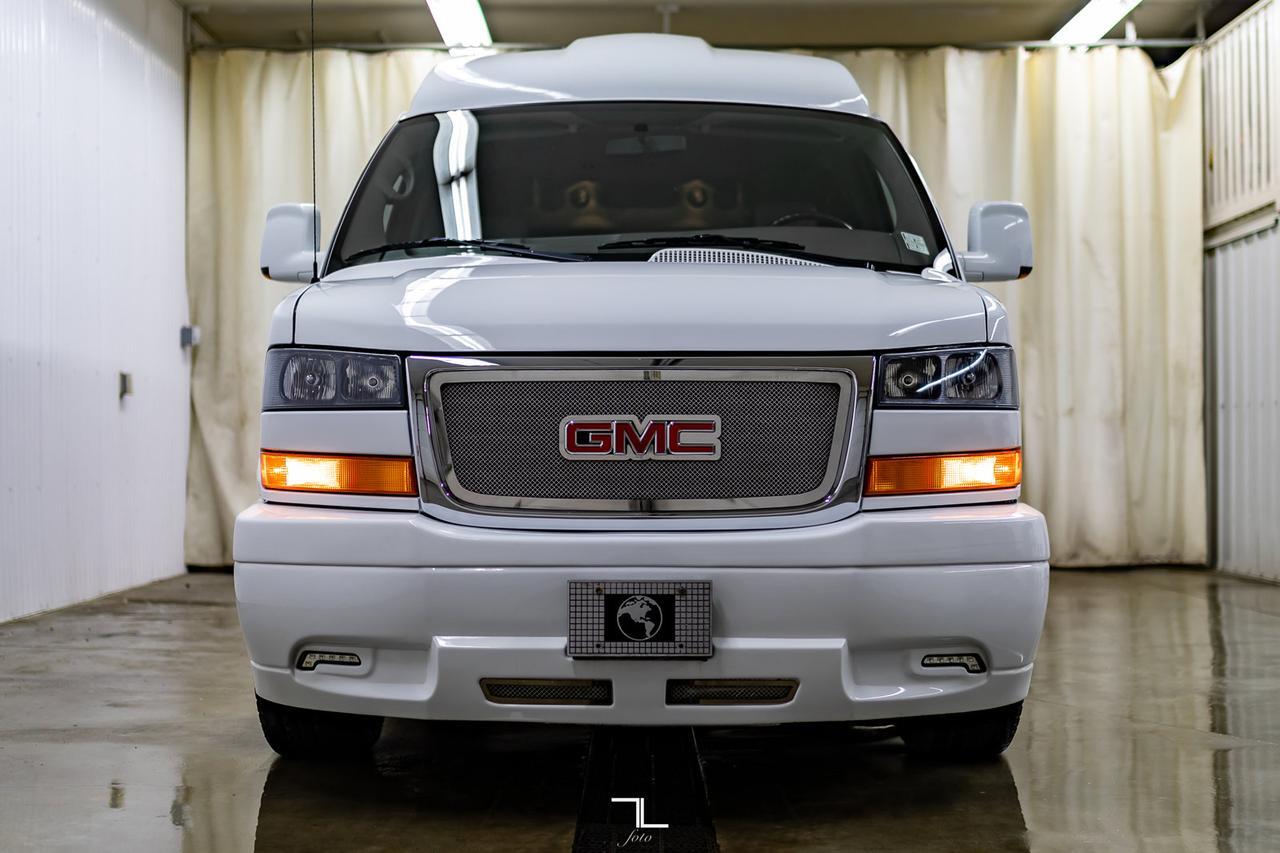 2014 GMC Savana 1500 AWD Explorer Conversion Van Leather Roof TV Red Deer AB