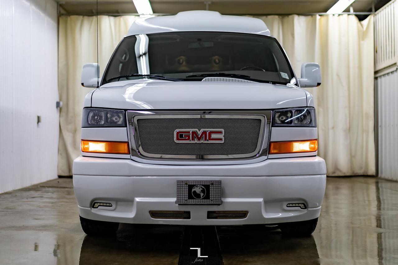 2014 GMC Savana 1500 AWD Explorer Conversion Van Leather Roof TV Red Deer AB