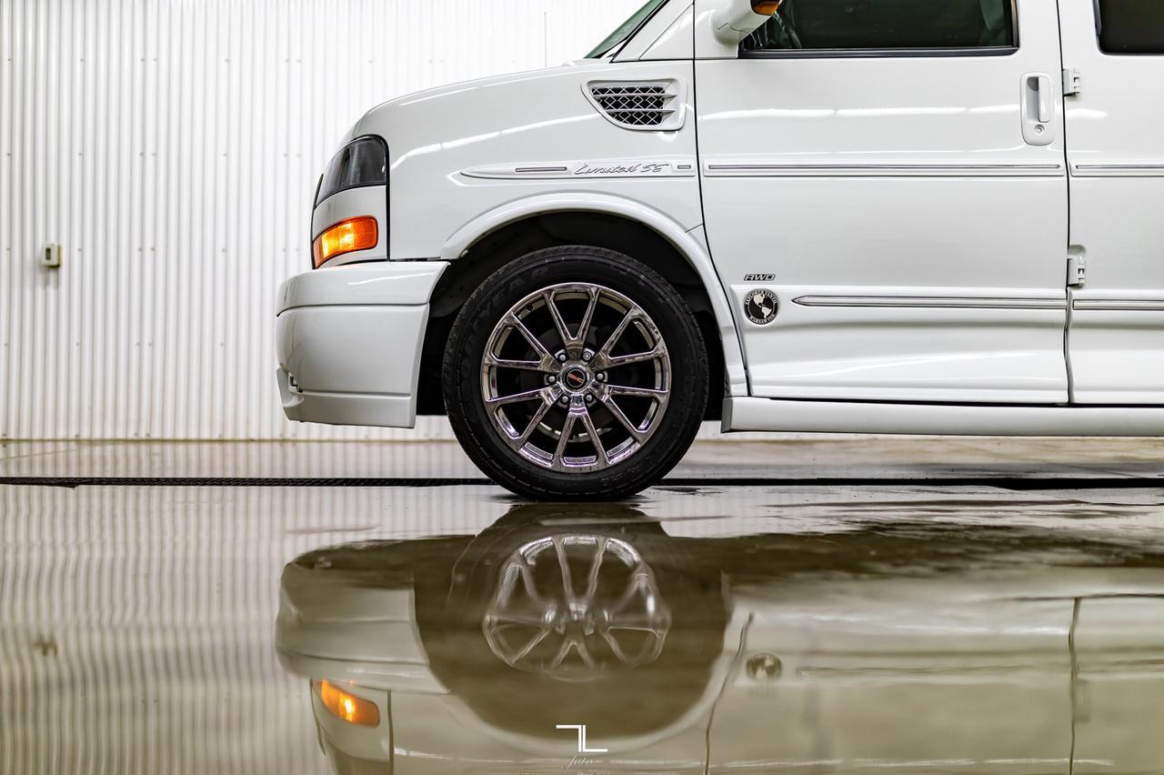 2014 GMC Savana 1500 AWD Explorer Conversion Van Leather Roof TV Red Deer AB