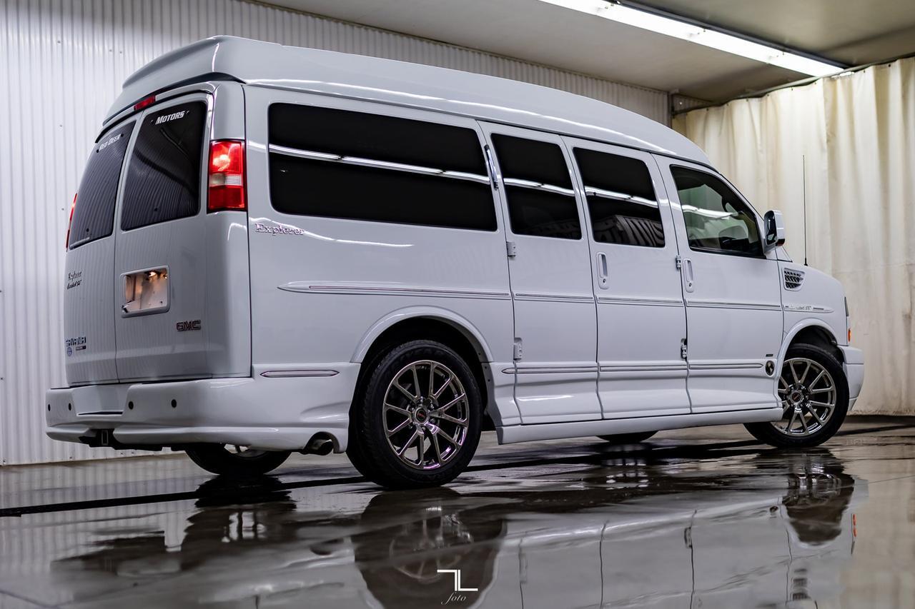 2014 GMC Savana 1500 AWD Explorer Conversion Van Leather Roof TV Red Deer AB