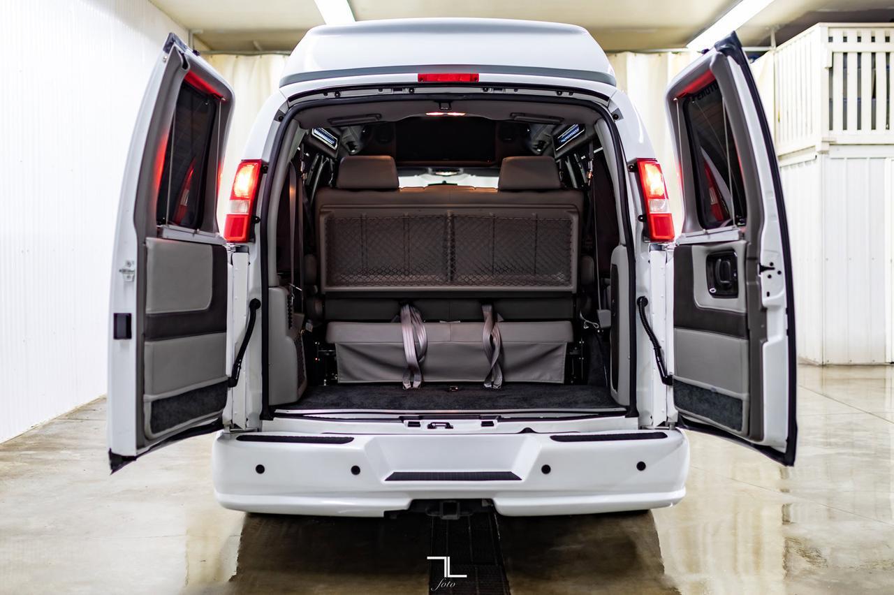 2014 GMC Savana 1500 AWD Explorer Conversion Van Leather Roof TV Red Deer AB