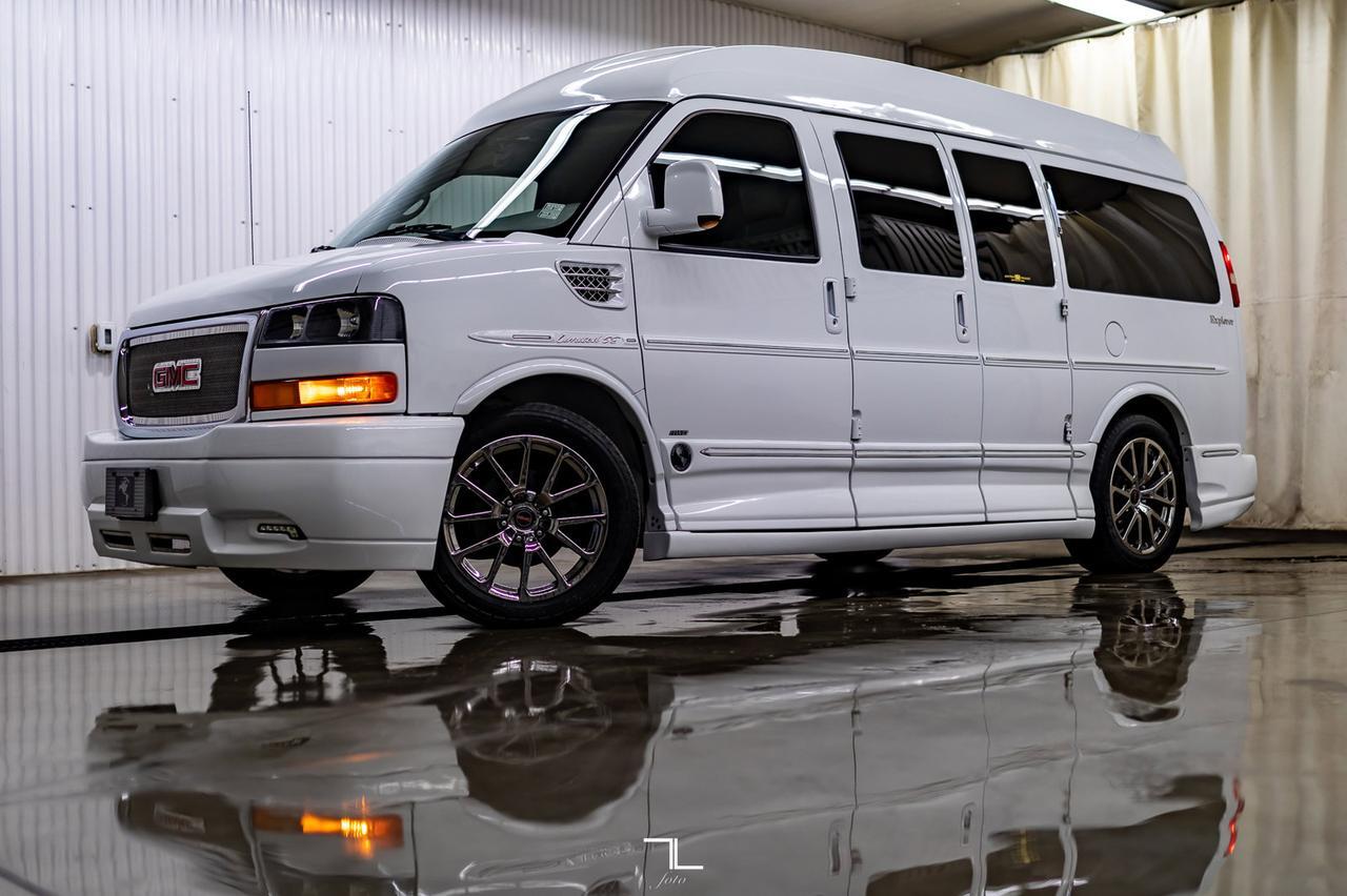 2014 GMC Savana 1500 AWD Explorer Conversion Van Leather Roof TV Red Deer AB