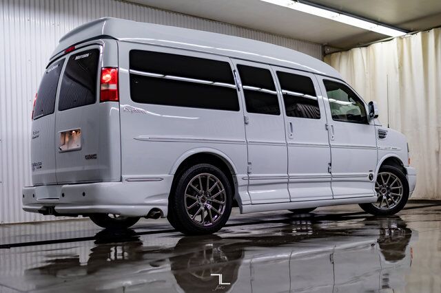 2014 GMC Savana 1500 AWD Explorer Conversion Van Leather Roof TV Red Deer AB