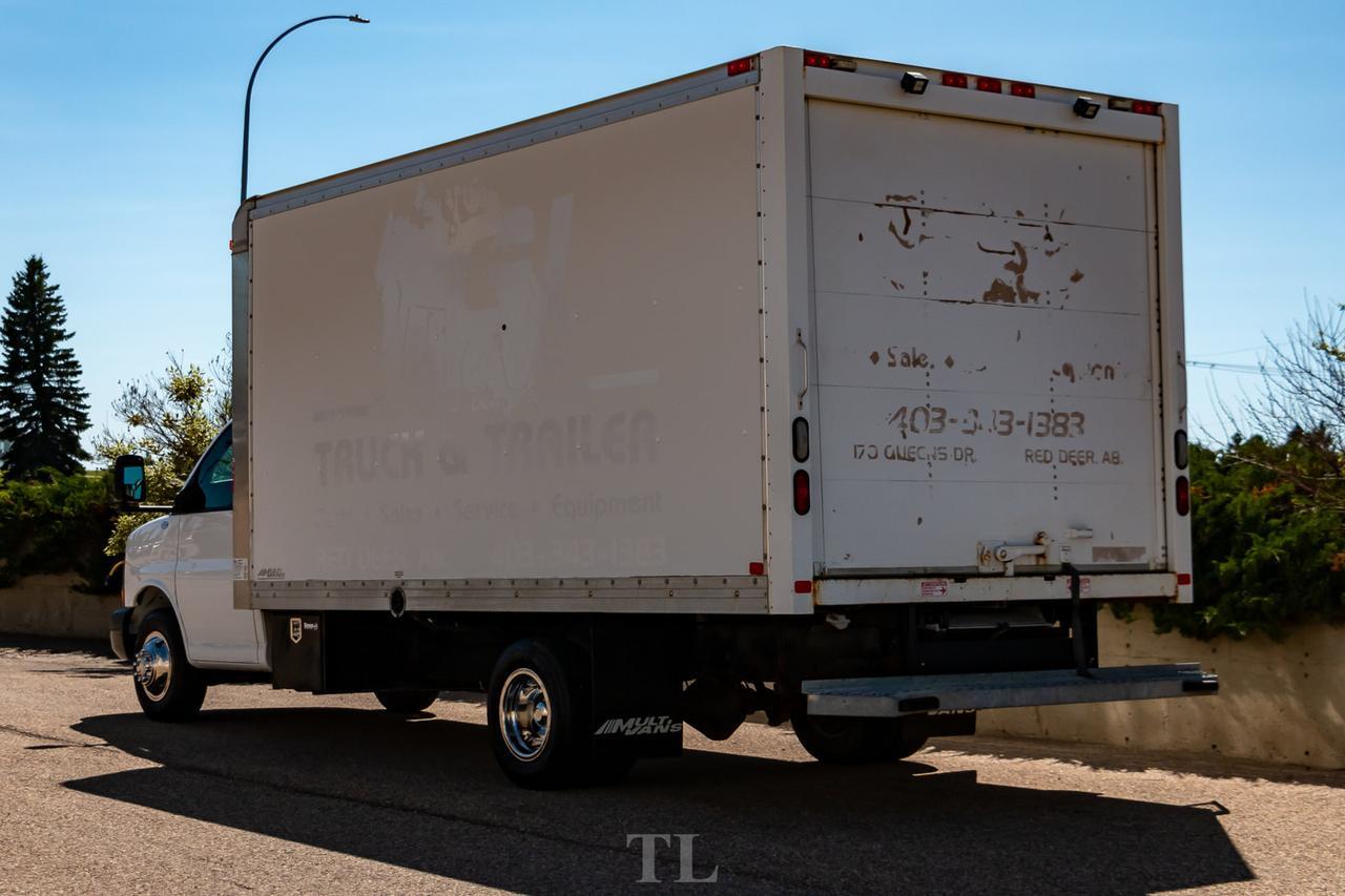 2014 GMC Savana 3500 Cube Van Red Deer AB