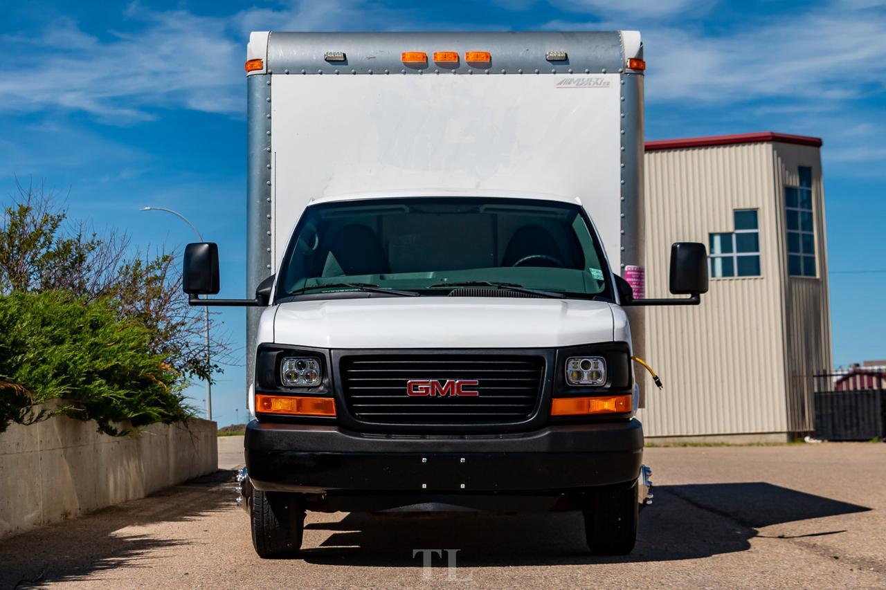 2014 GMC Savana 3500 Cube Van Red Deer AB