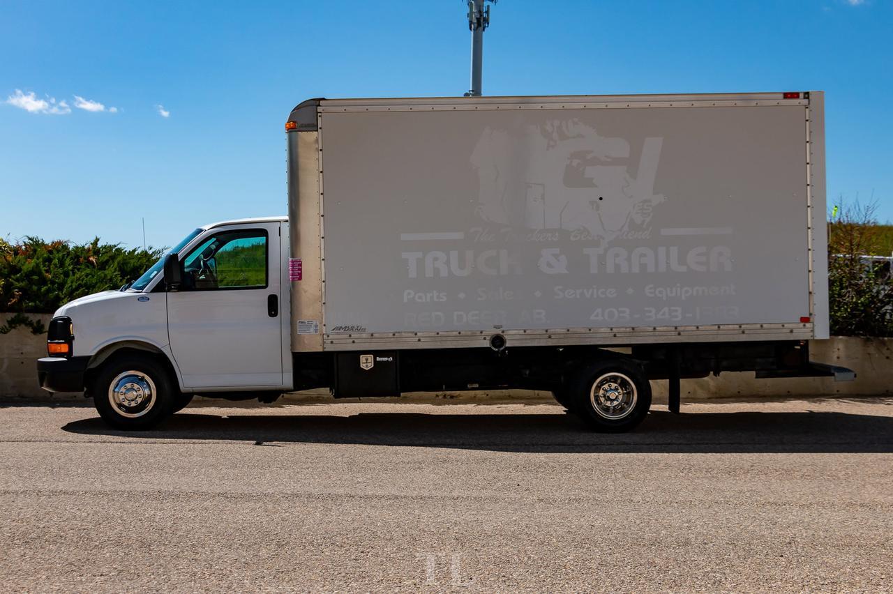 2014 GMC Savana 3500 Cube Van Red Deer AB
