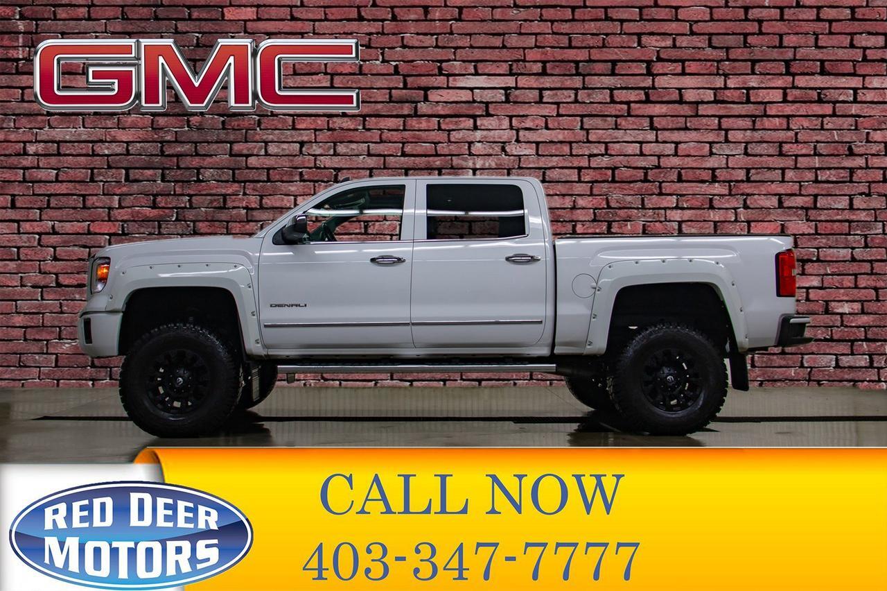 2014 GMC Sierra 1500 4x4 Crew Cab Denali Lift Wheels Leather Roof Nav