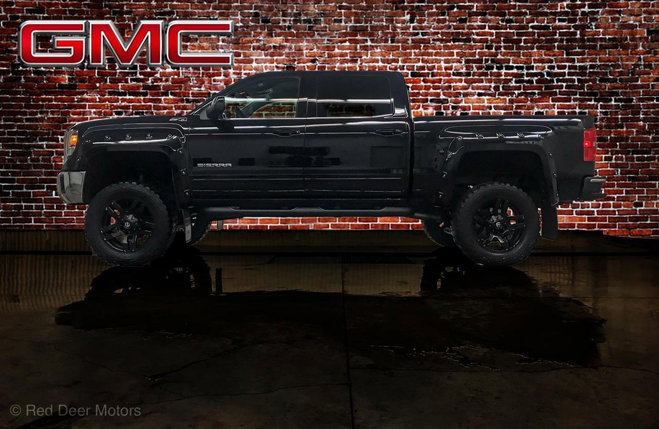 2014 GMC Sierra 1500 4x4 Crew Cab SLE Z71 Lift Wheels