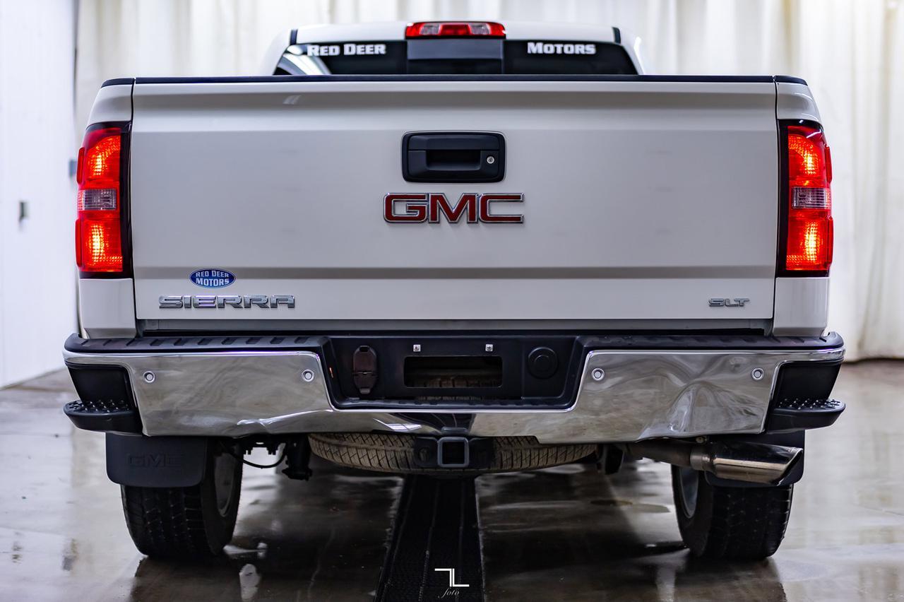 2014 GMC Sierra 1500 4x4 Crew Cab SLT Leather Nav DVD Red Deer AB