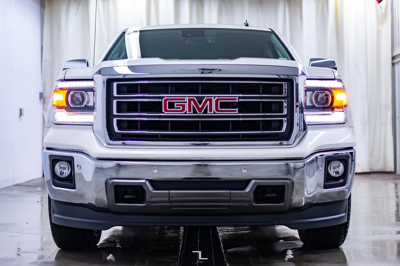 2014 GMC Sierra 1500 4x4 Crew Cab SLT Leather Nav DVD Red Deer AB