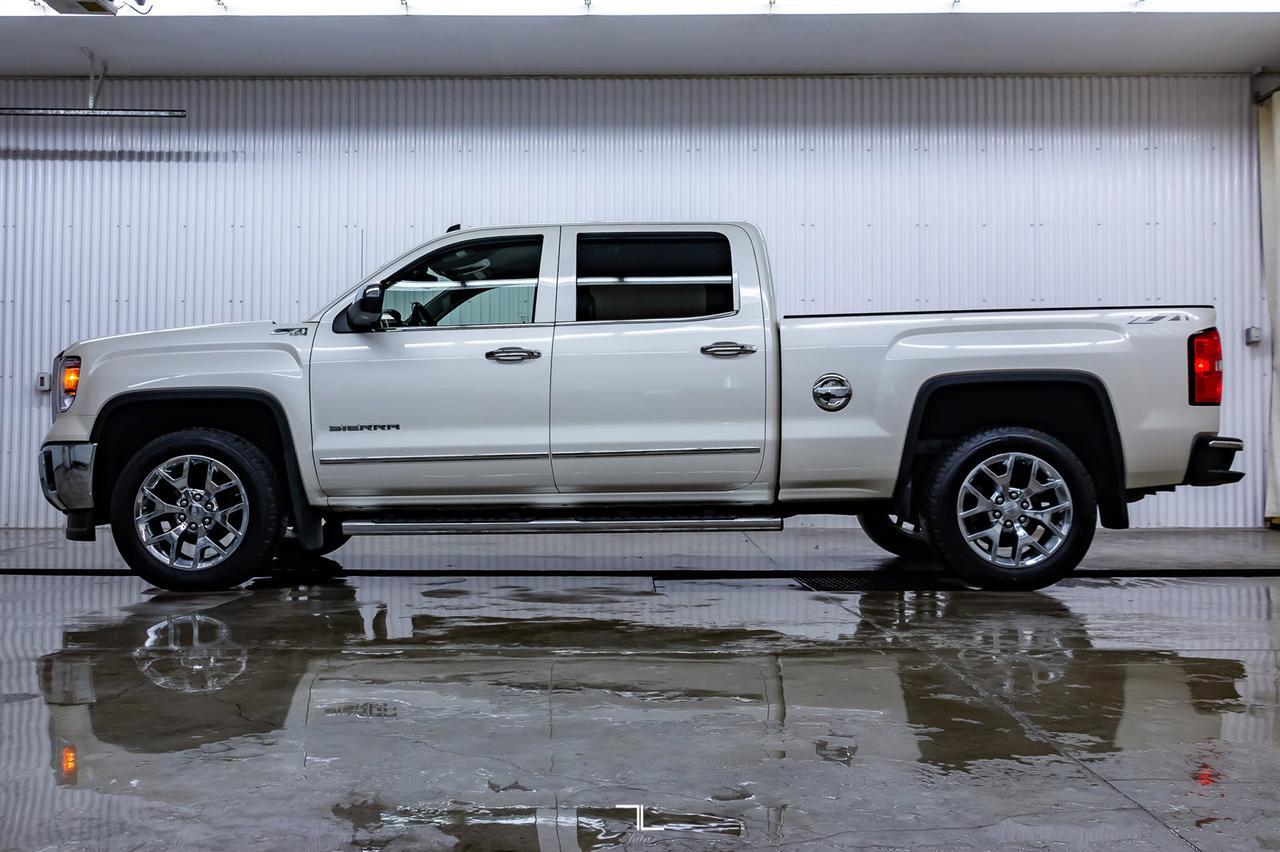 2014 GMC Sierra 1500 4x4 Crew Cab SLT Leather Nav DVD Red Deer AB