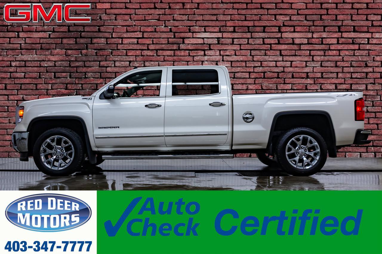2014 GMC Sierra 1500 4x4 Crew Cab SLT Leather Nav DVD