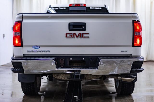 2014 GMC Sierra 1500 4x4 Crew Cab SLT Leather Nav DVD Red Deer AB