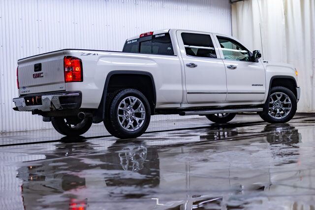 2014 GMC Sierra 1500 4x4 Crew Cab SLT Leather Nav DVD Red Deer AB