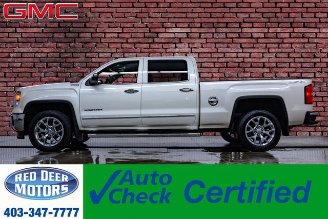 2014 GMC Sierra 1500 4x4 Crew Cab SLT Leather Nav DVD