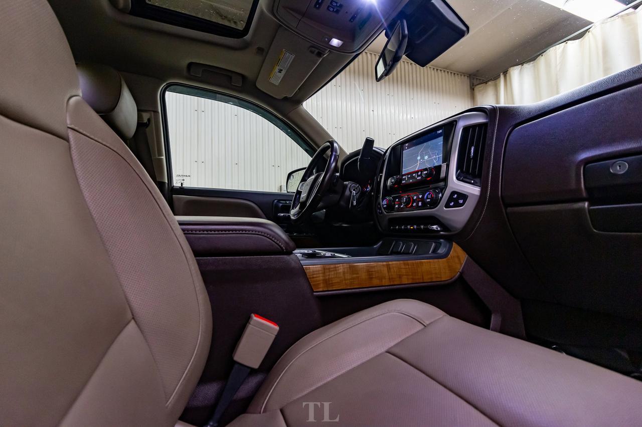 2014 GMC Sierra 1500 4x4 Crew Cab SLT Z71 Leather Roof Nav Red Deer AB