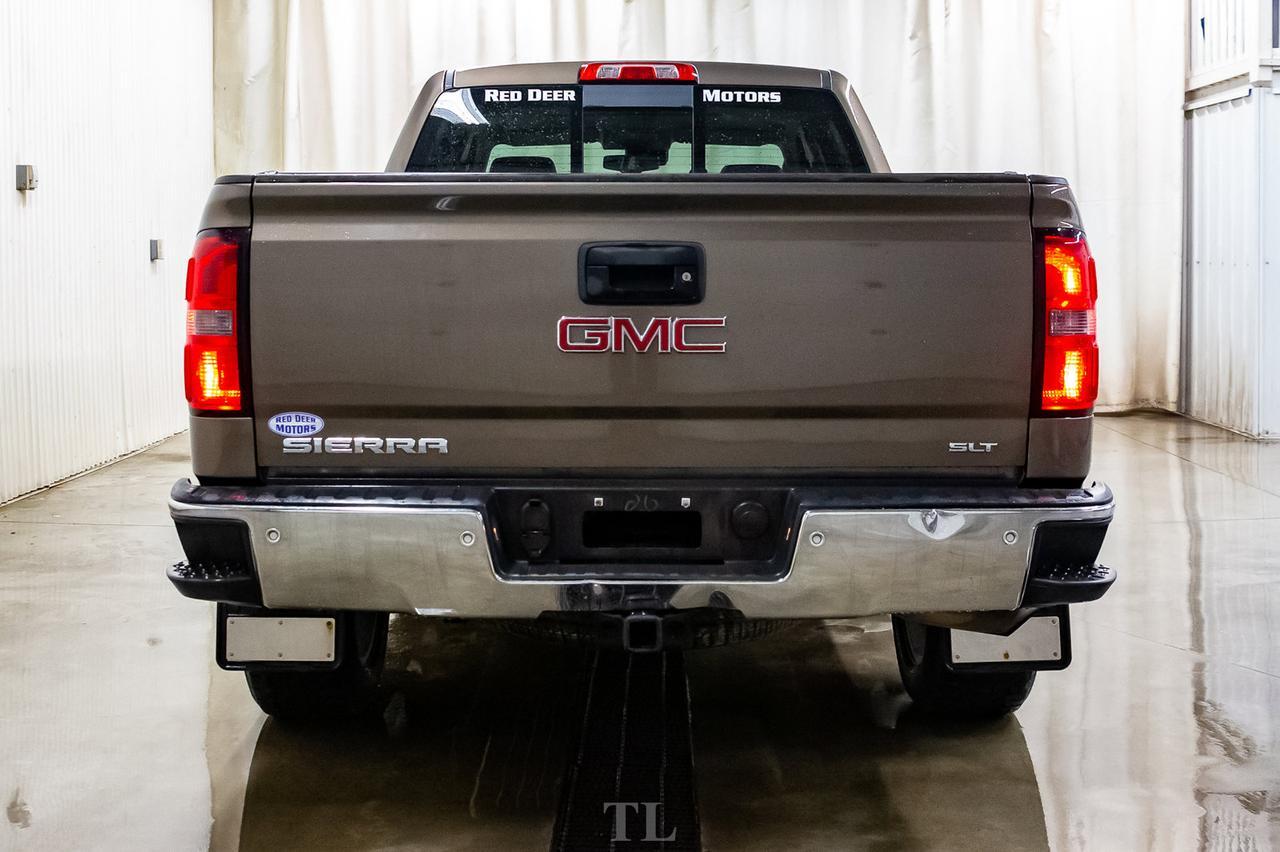 2014 GMC Sierra 1500 4x4 Crew Cab SLT Z71 Leather Roof Nav Red Deer AB