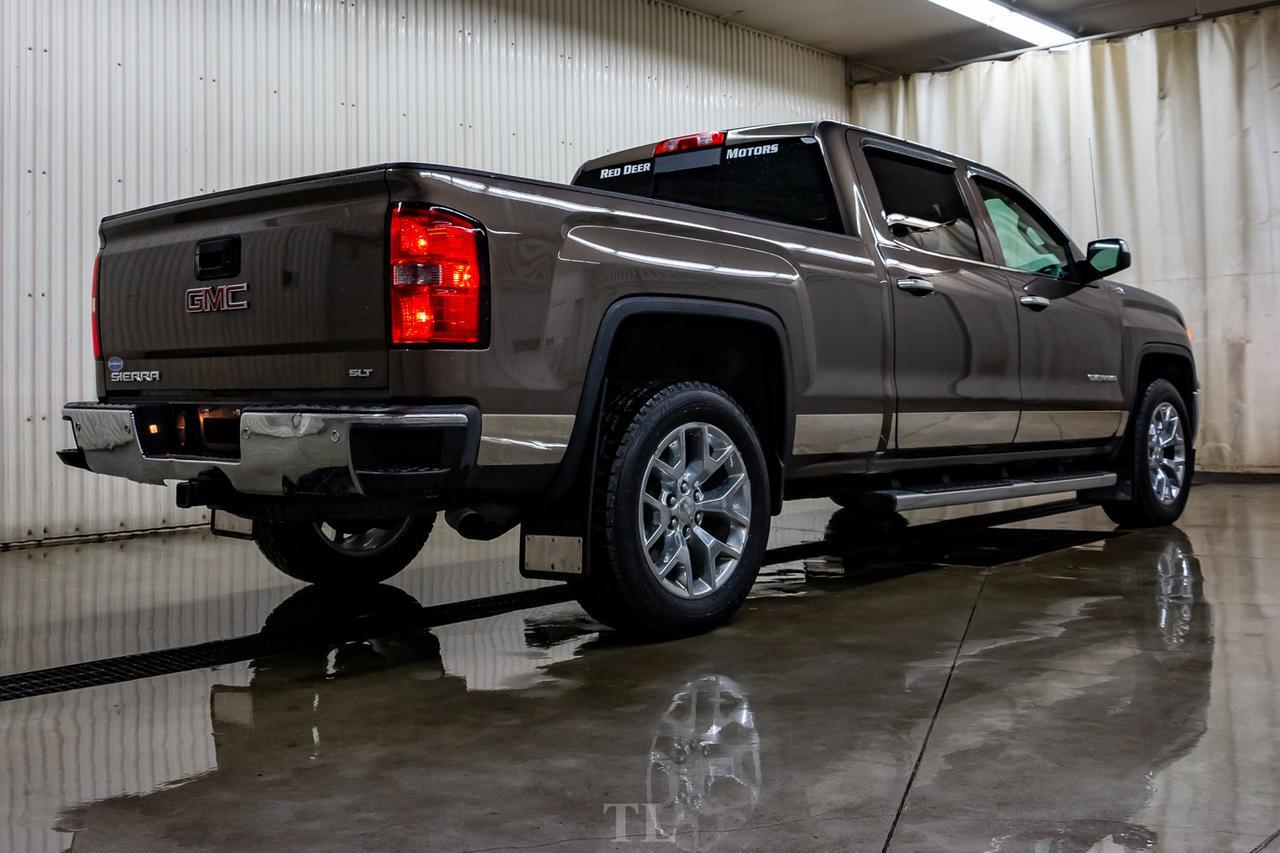 2014 GMC Sierra 1500 4x4 Crew Cab SLT Z71 Leather Roof Nav Red Deer AB