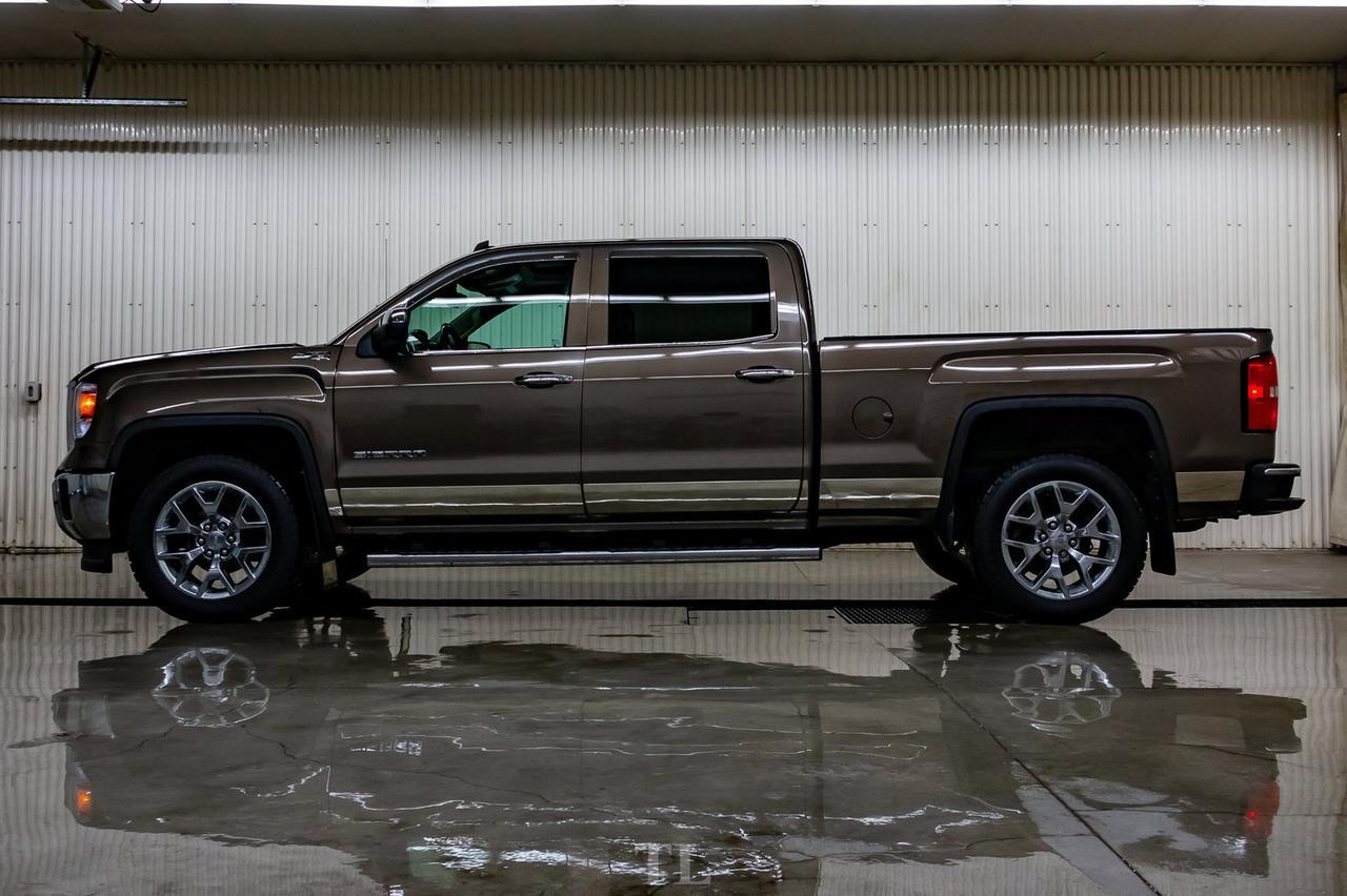 2014 GMC Sierra 1500 4x4 Crew Cab SLT Z71 Leather Roof Nav Red Deer AB