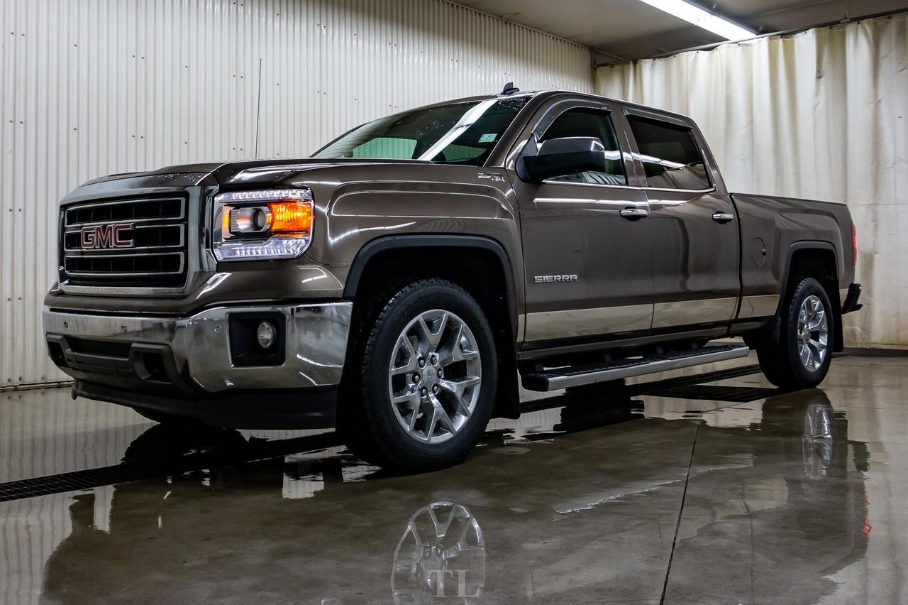 2014 GMC Sierra 1500 4x4 Crew Cab SLT Z71 Leather Roof Nav Red Deer AB