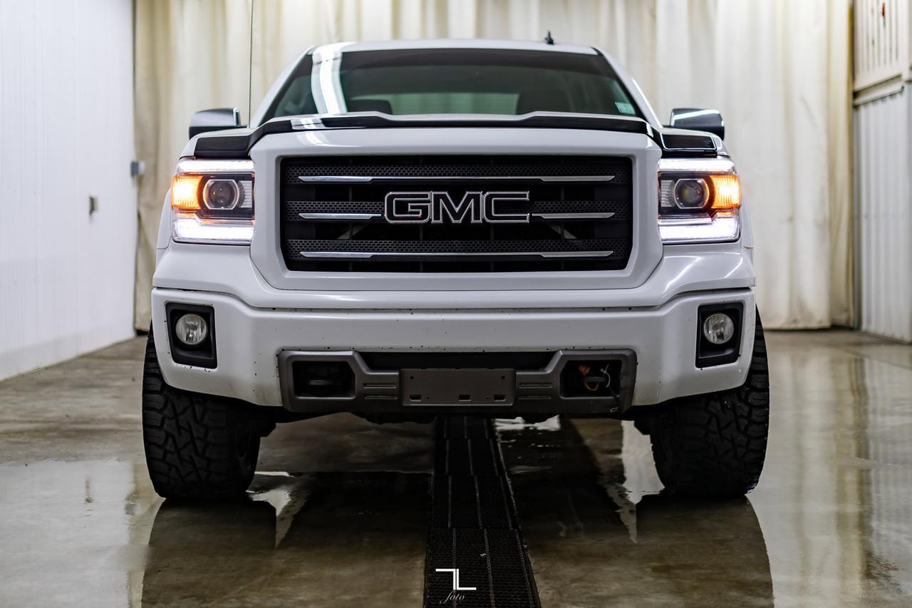 2014 GMC Sierra 1500 4x4 Double Cab SLE All Terrain Leather BCam Level Kit Red Deer AB