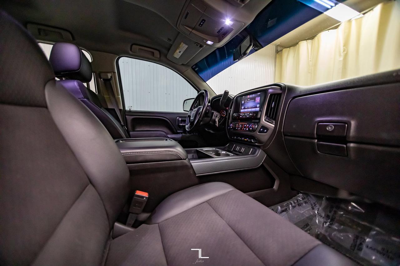 2014 GMC Sierra 1500 4x4 Double Cab SLE All Terrain Leather BCam Level Kit Red Deer AB