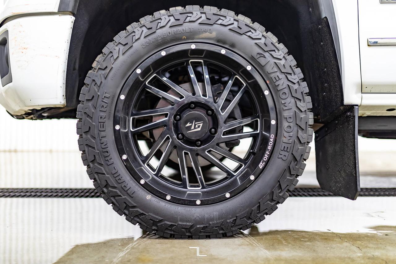 2014 GMC Sierra 1500 4x4 Double Cab SLE All Terrain Leather BCam Level Kit Red Deer AB