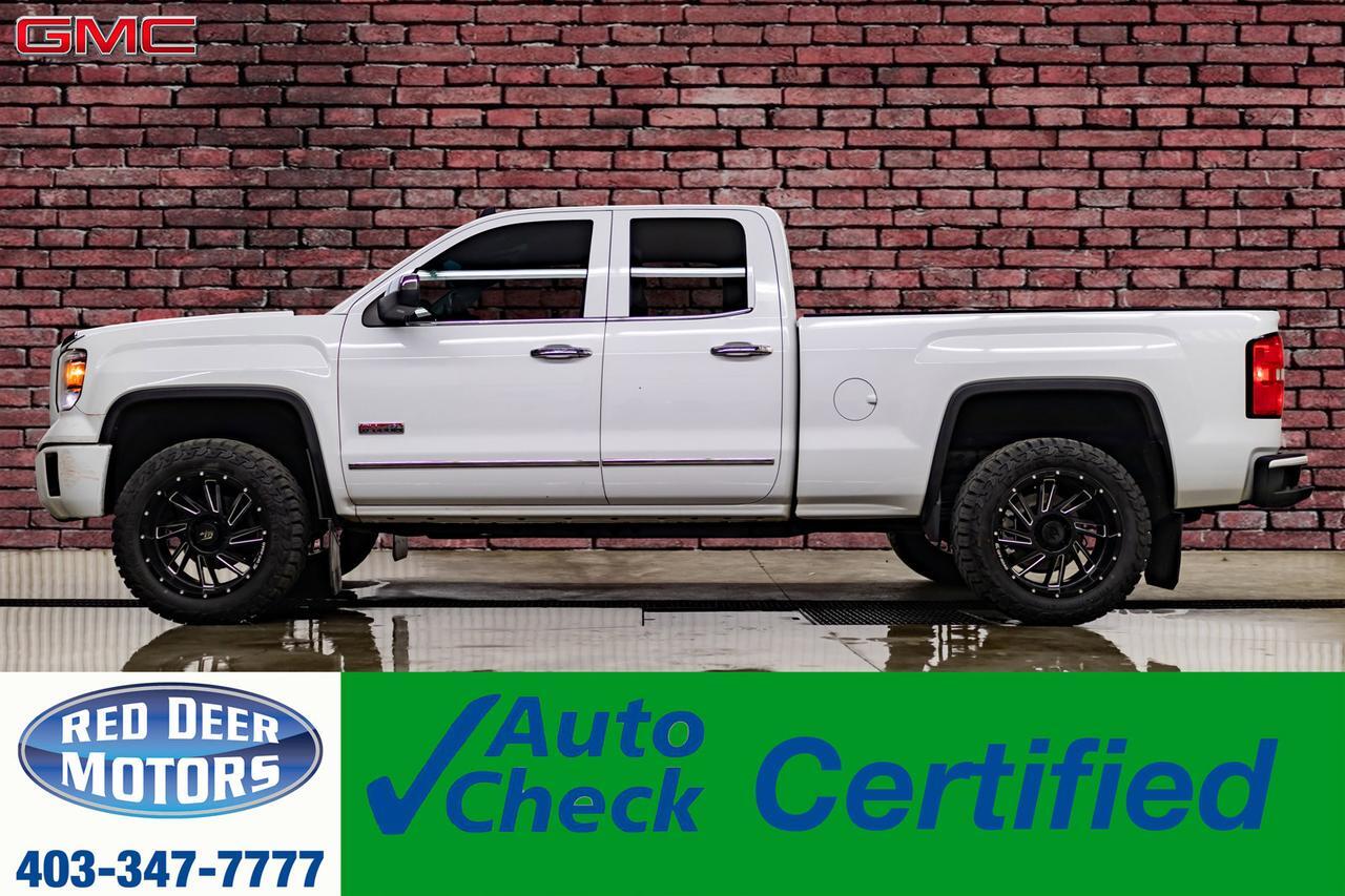 2014 GMC Sierra 1500 4x4 Double Cab SLE All Terrain Leather BCam Level Kit
