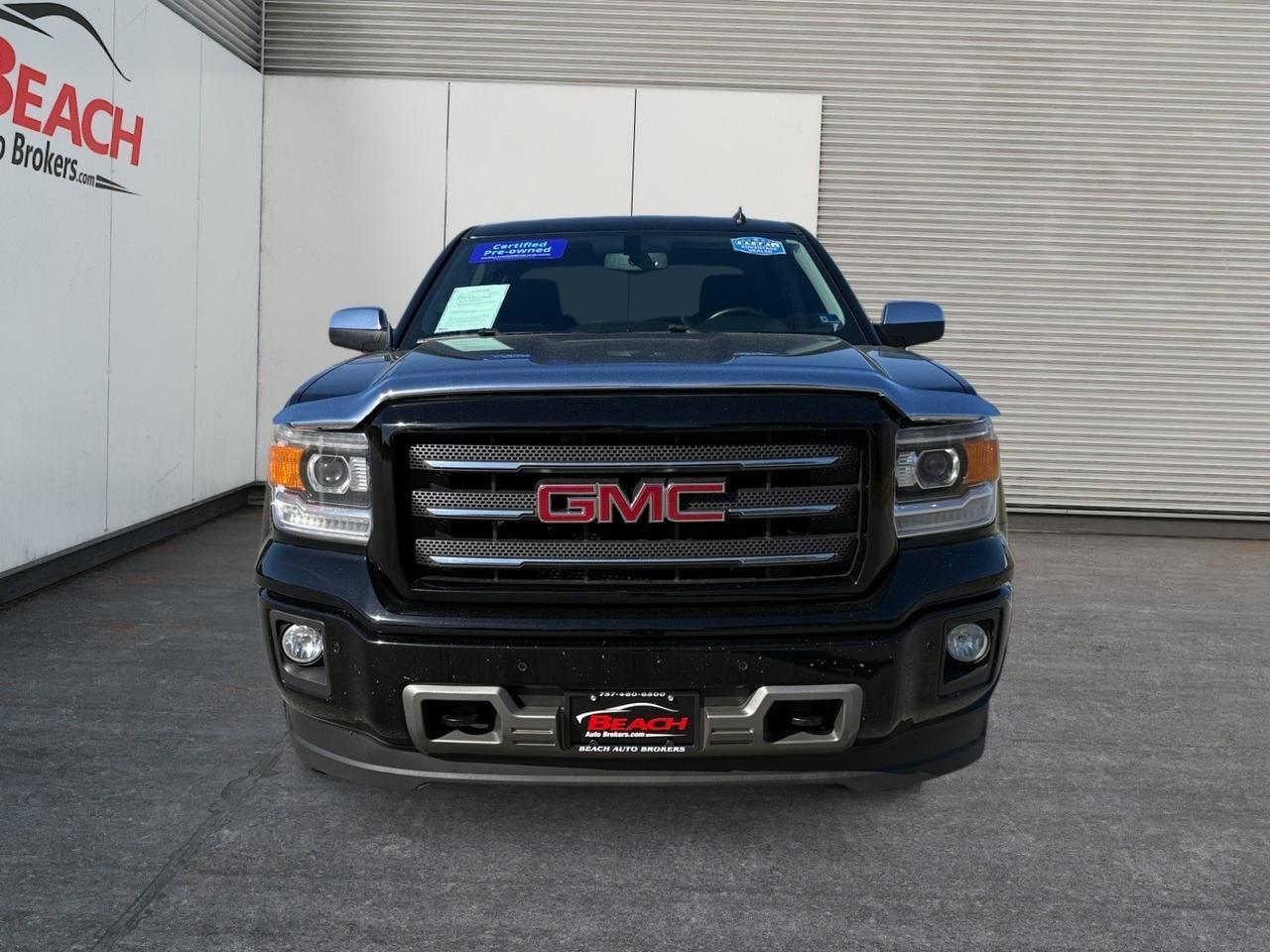 2014 GMC Sierra 1500 SLT, BLUETOOTH, BOSE SPEAKERS, UNIVERSAL GARAGE DOOR OPENER, REMOTE KEYLESS ENTRY, POWER/HEATED MIRRORS, POWER FOLDING MIRRORS, BED LINER, TOW PACKAGE, ONLY 1 OWNER, CLEAN CARFAX, LOW MILES! Norfolk VA