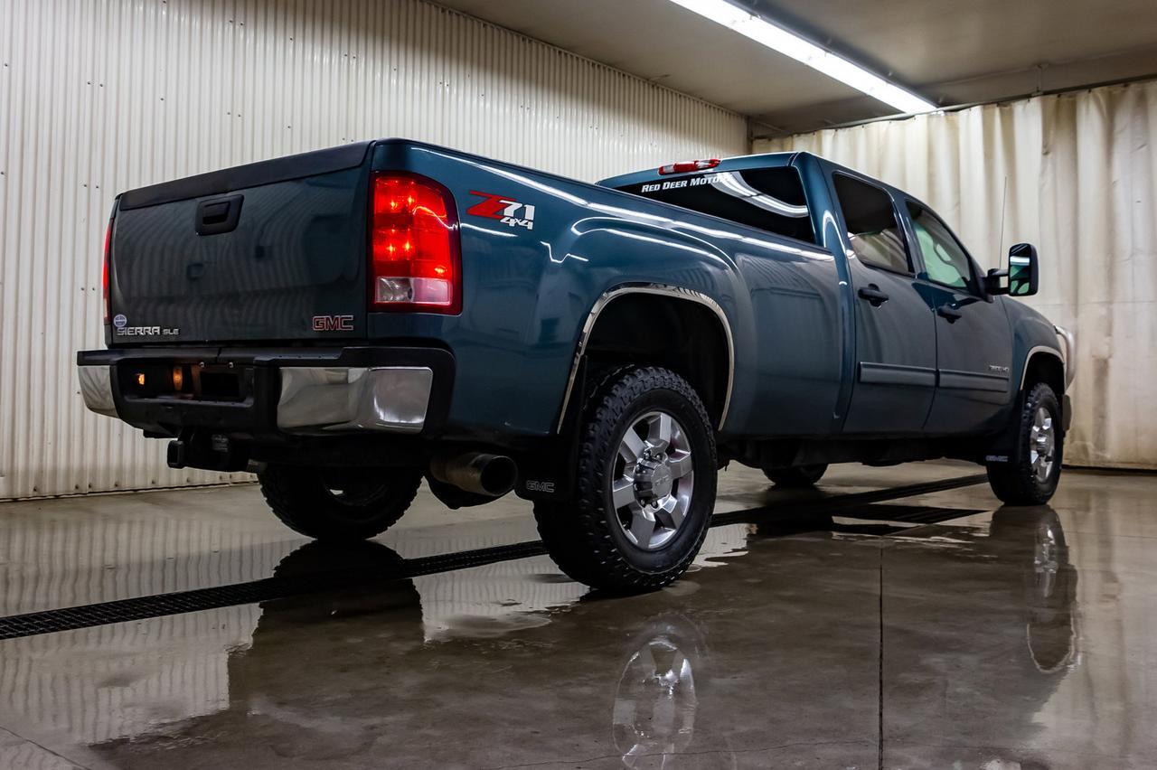 2014 GMC Sierra 3500HD 4x4 Crew Cab SLE Z71 Longbox Diesel Red Deer AB