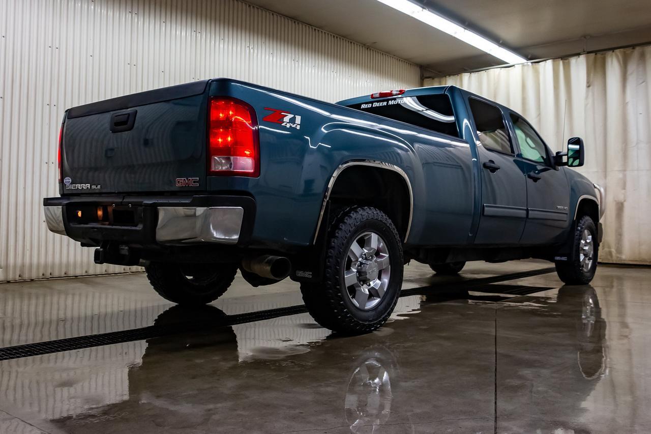 2014 GMC Sierra 3500HD 4x4 Crew Cab SLE Z71 Longbox Diesel Red Deer AB