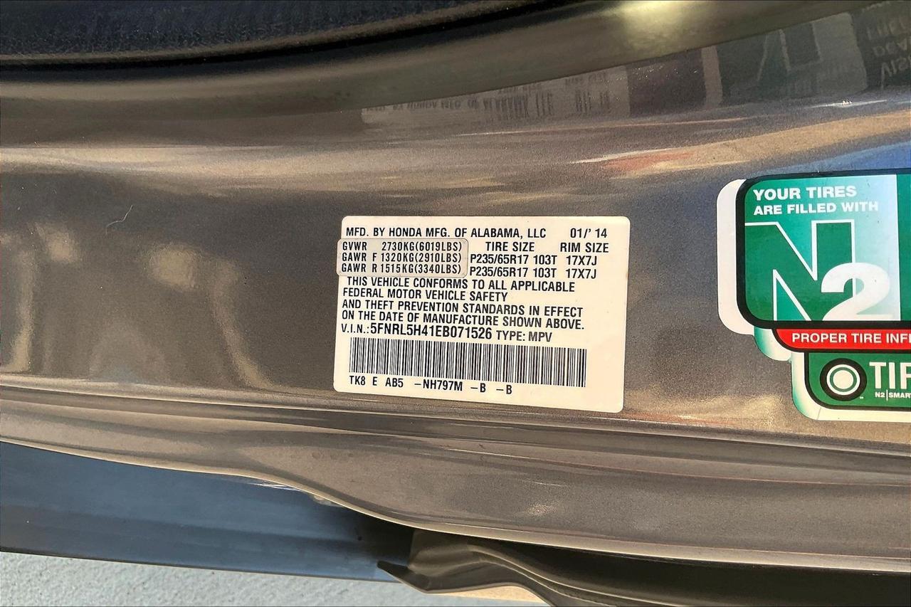 2014 HONDA ODYSSEY EX Houston TX