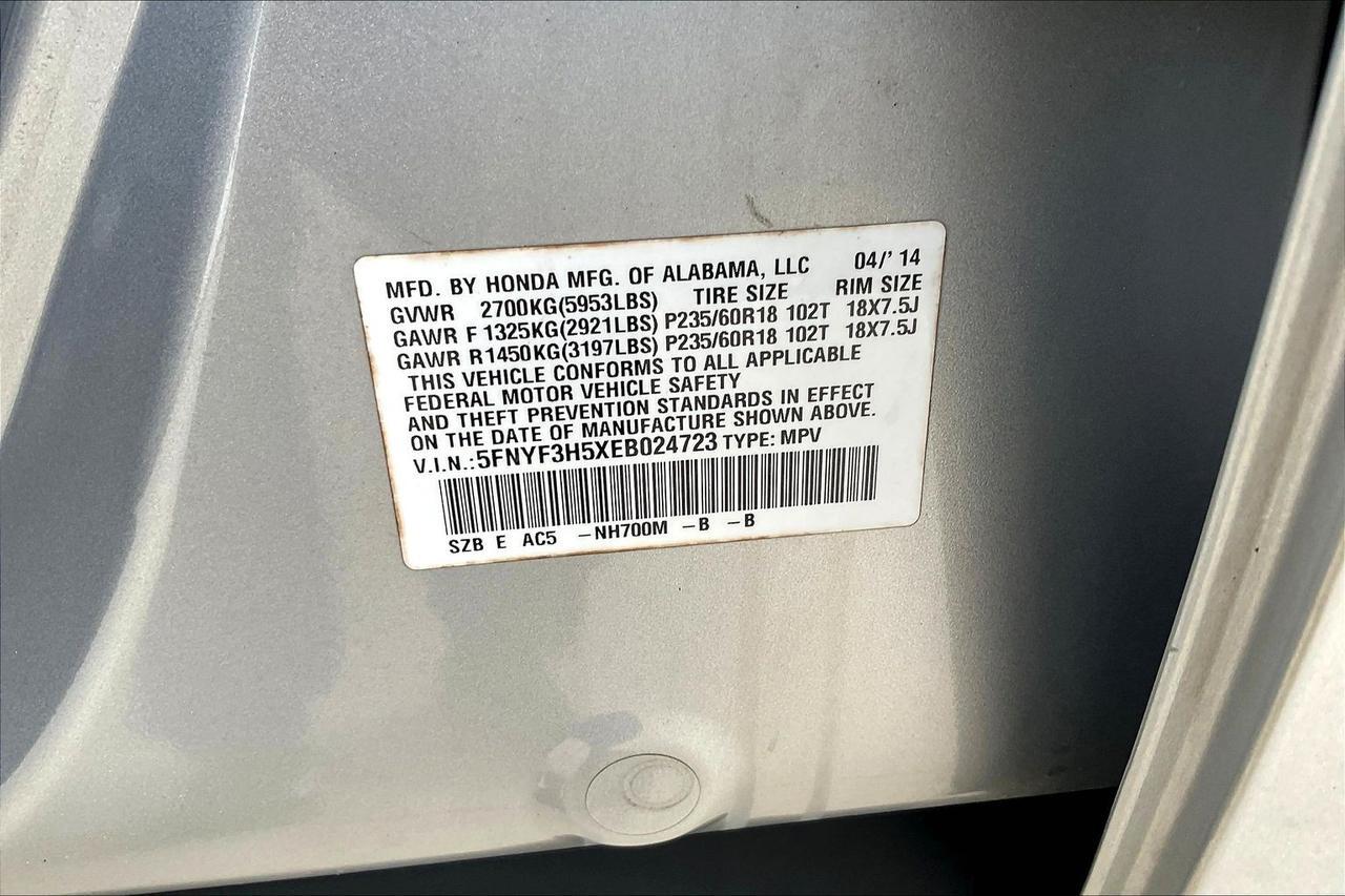 2014 HONDA PILOT EXL Houston TX