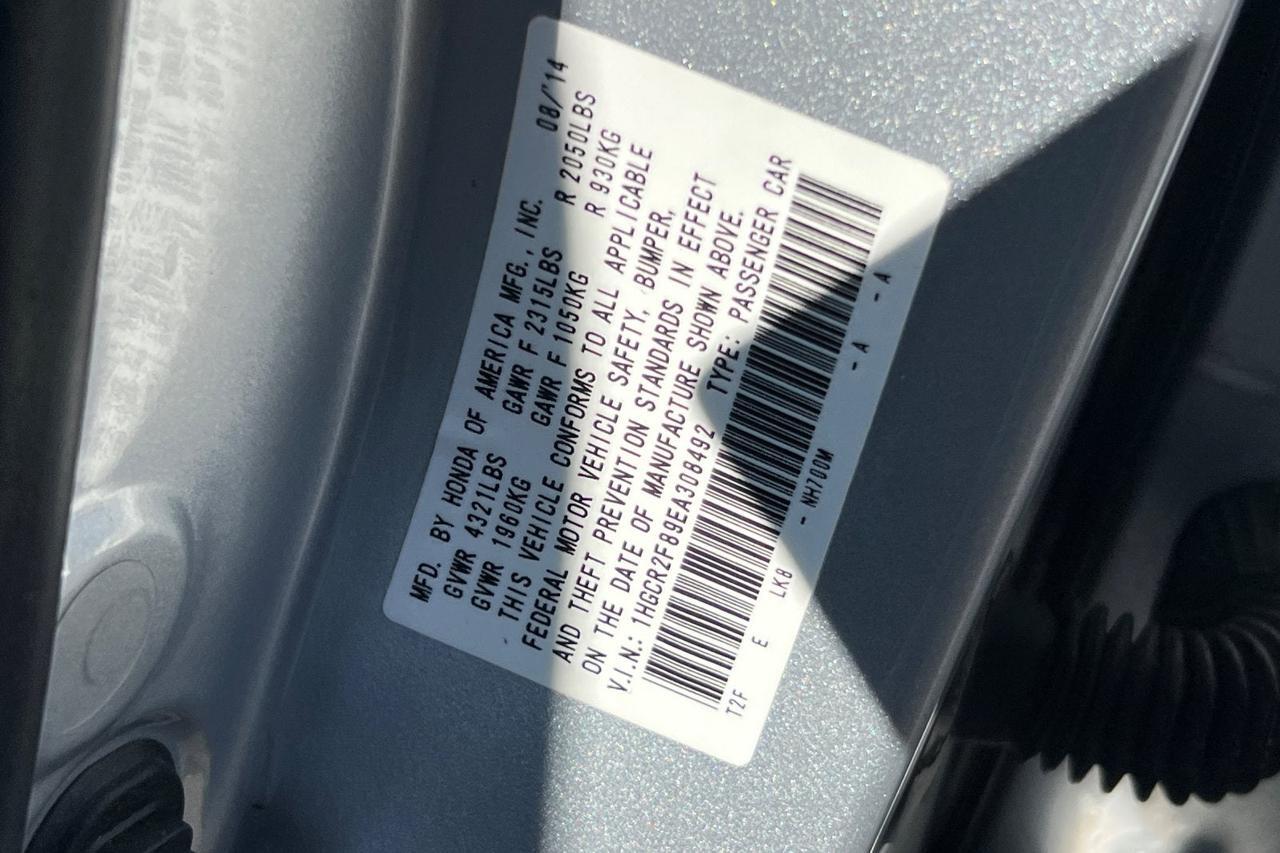2014 Honda Accord Base Roseville CA