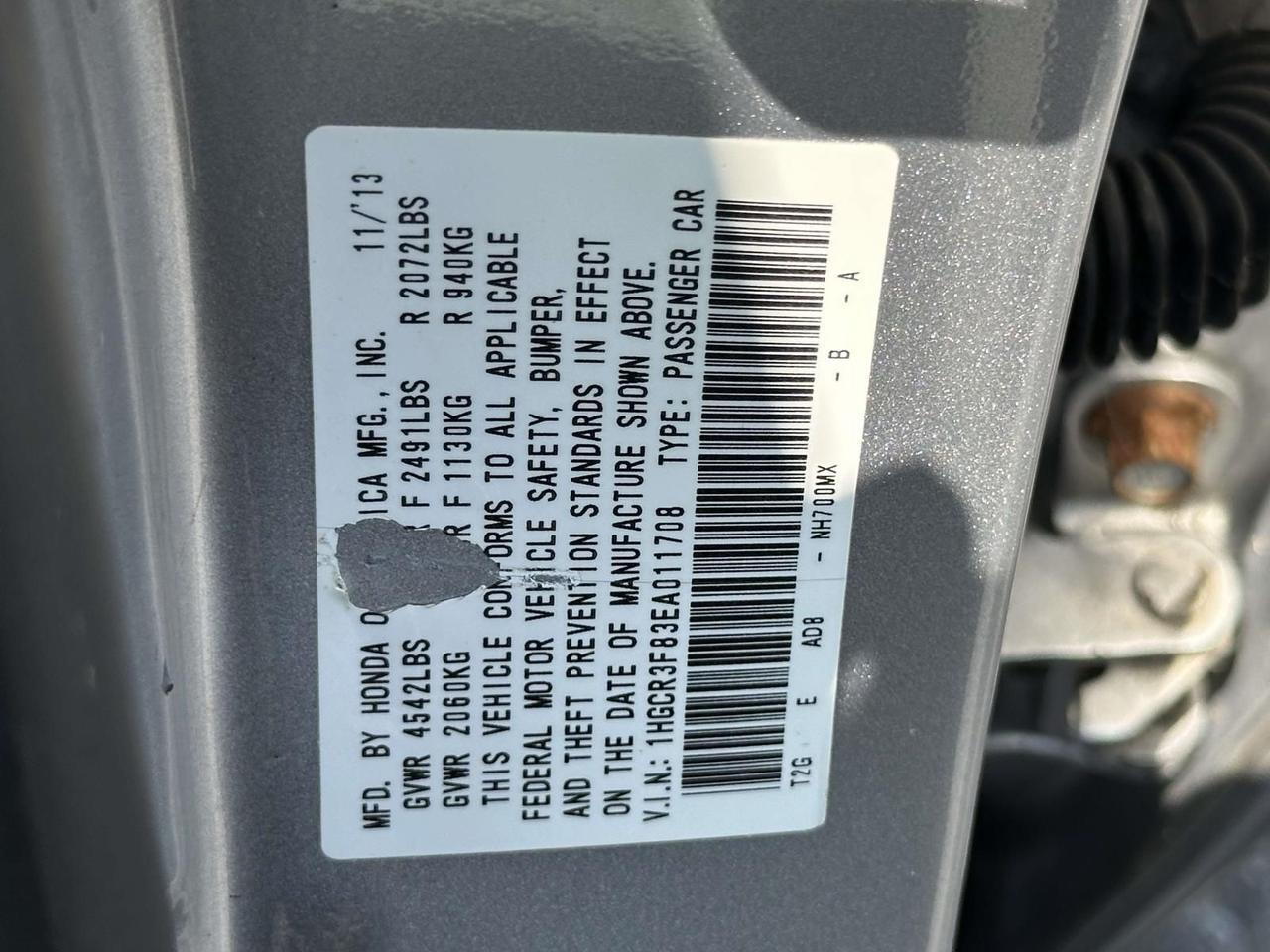 2014 Honda Accord EX-L Alexandria VA