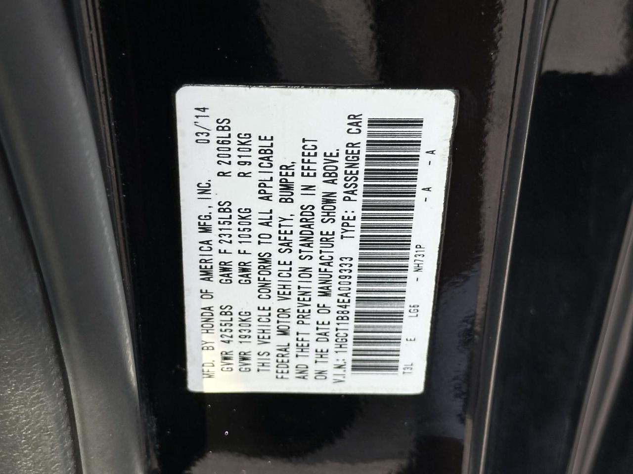 2014 Honda Accord EX-L Alexandria VA