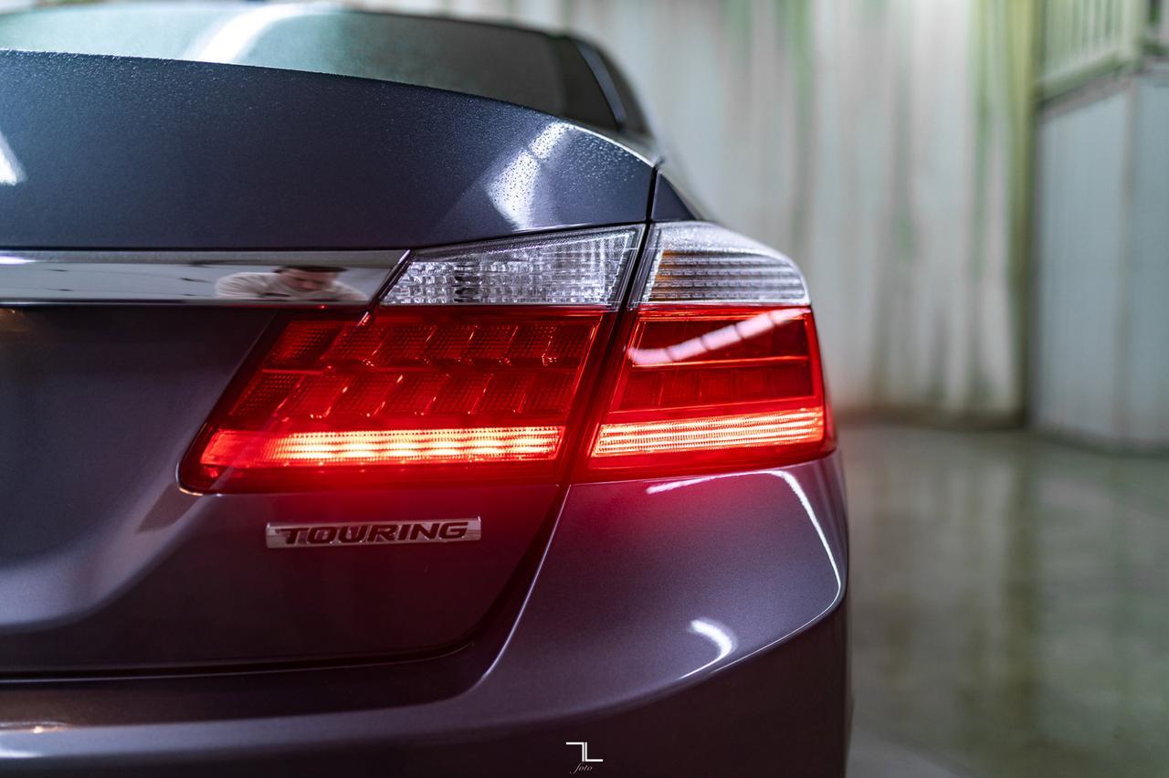 2014 Honda Accord Sedan Touring Manual Leather Roof Nav BCam Red Deer AB