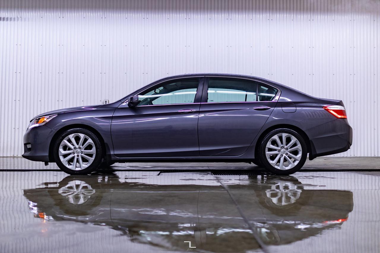 2014 Honda Accord Sedan Touring Manual Leather Roof Nav BCam Red Deer AB